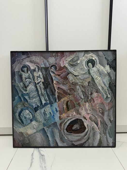 Картина маслом Ю. Плотников “Суд потомков”, 1992 г.