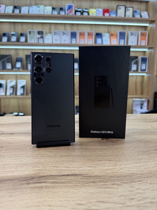 ‼️Samsung S23 Ultra Phantom Black 256Gb - Nou - Garantie 12 luni