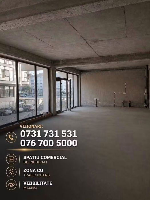 Spațiu Comercial De Închiriat OFERTA TOP ZONA DEDEMAN-Trafic Intens