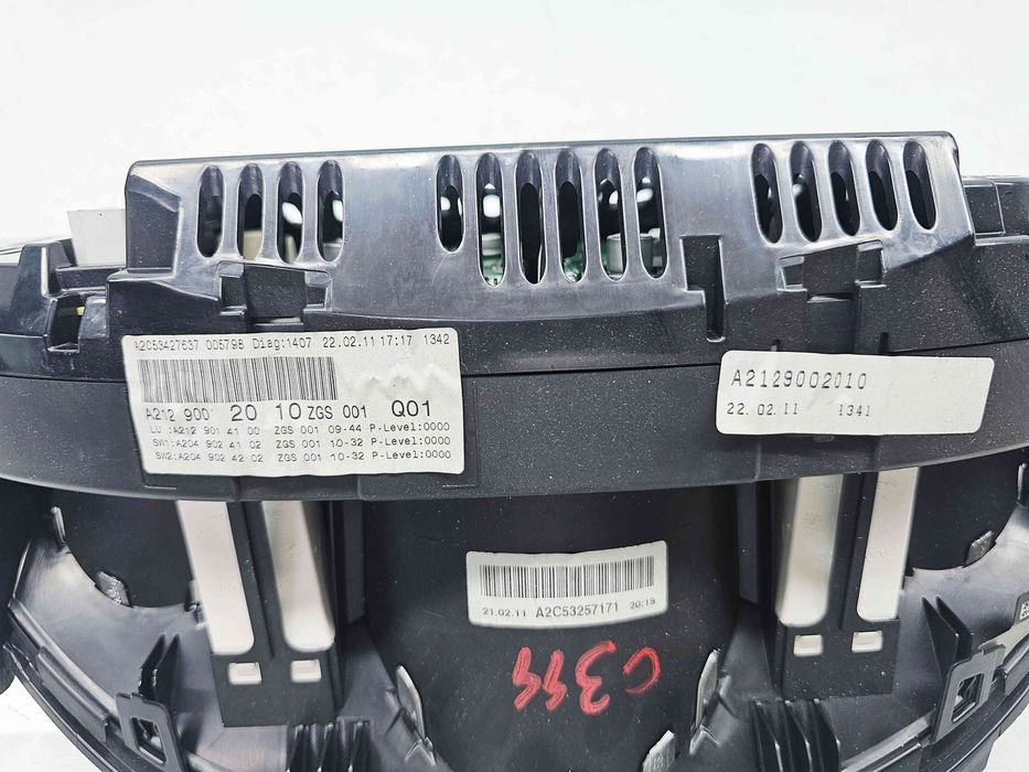 Ceas bord Mercedes Clasa E (W212) AMG [Fabr 2009-2016] A2129002010