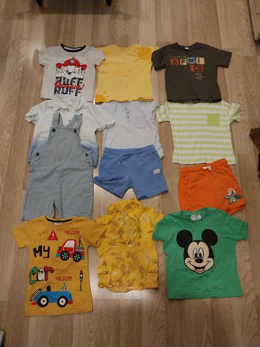 Детски тениски и къси панталонки-2-3 г.
