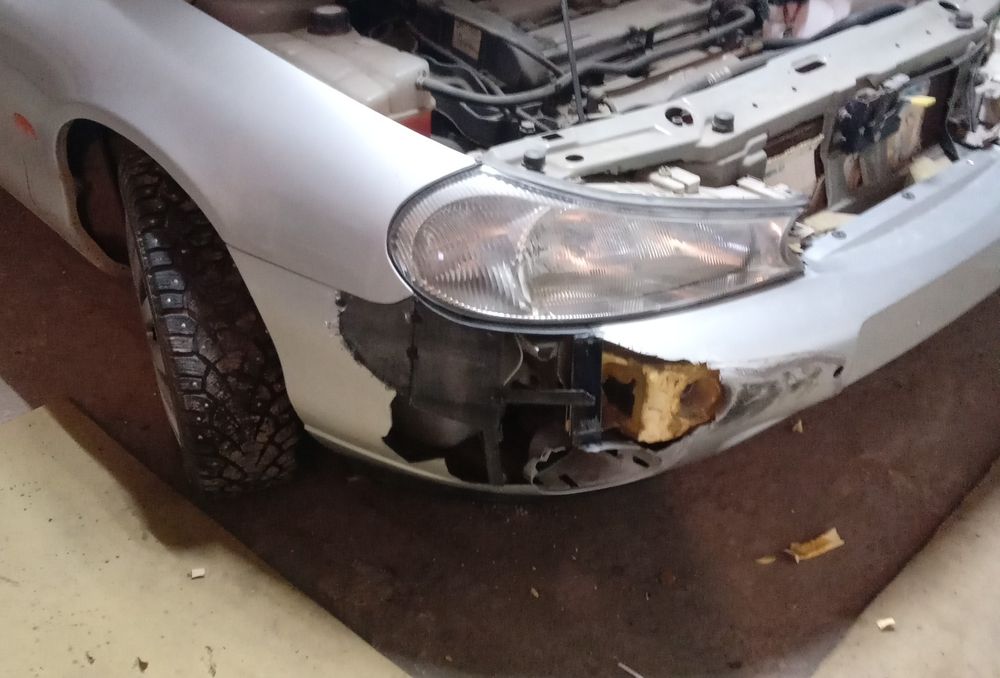 РЕМОНТ бамперов.