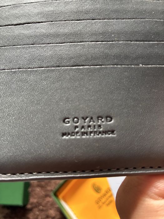 Goyard портфейл – черен, луксозен модел с кути