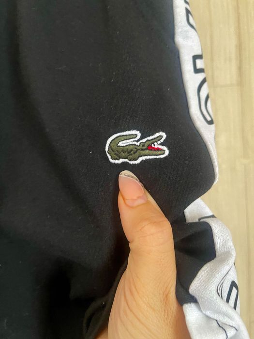 Costum bumbac tip Lacoste barbati