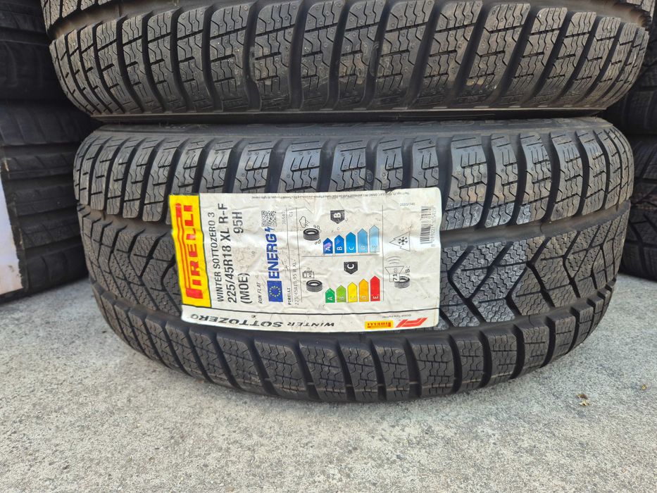4 Anvelope M+S IARNA - 225/45/18 - PIRELLI - NOU - DOT 2020 !