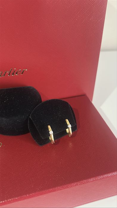 Серьги с брилиантами 750 пробы