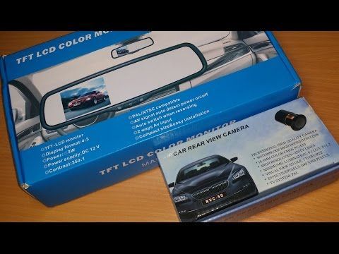 Зеркало заднего вида с камерой