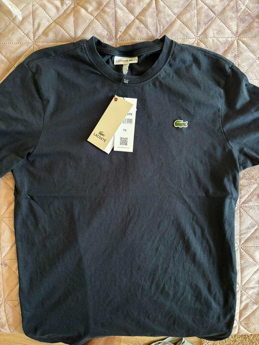 Нова Мъжка Тъмно Синя Тениска - Лакоста размер М