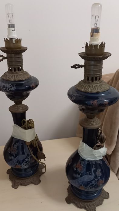 Старинна френска лампа