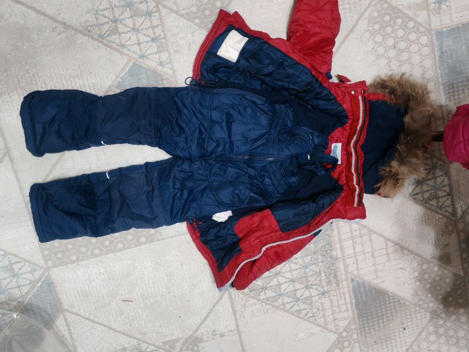 Куртка с комбенизоном на мальчика