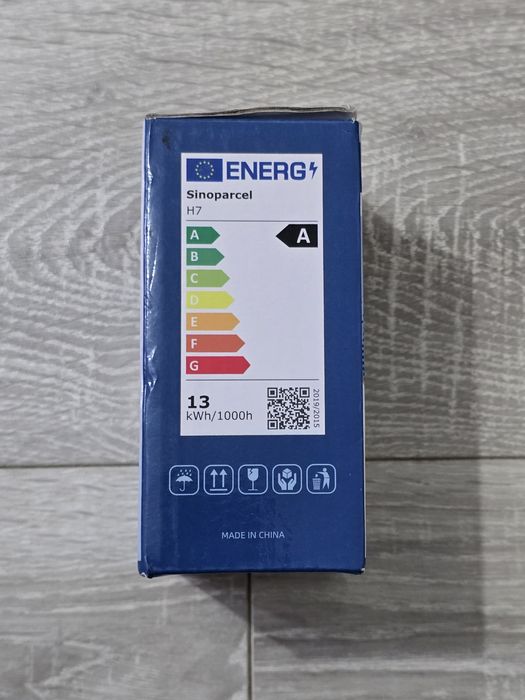 Set 2 becuri LED H7 Sinoparcel – Fan-Shaped, Anti-Error, 6500K