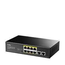 CUDY GS1010P 8-Port Gigabit PoE+ Switch with 2Gigabit Uplink Ports120W