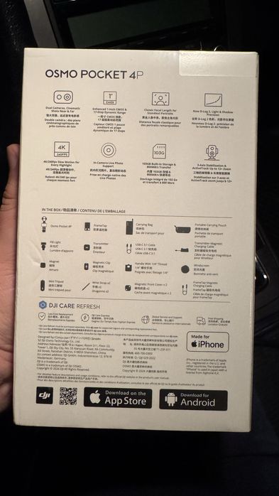 DJI Osmo Pocket 4p - Vlog Combo