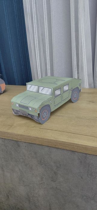 Бумажные выкройки(3D конструкотры машин)