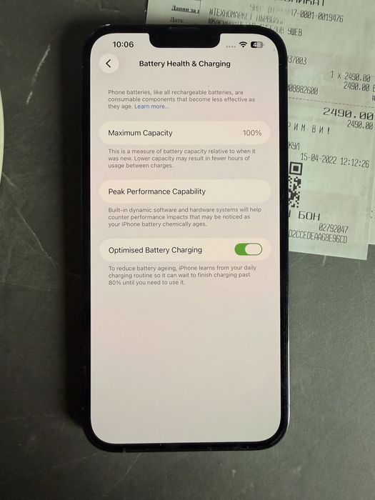 iPhone 13 Pro Max 128 Gb 100% Battery Health