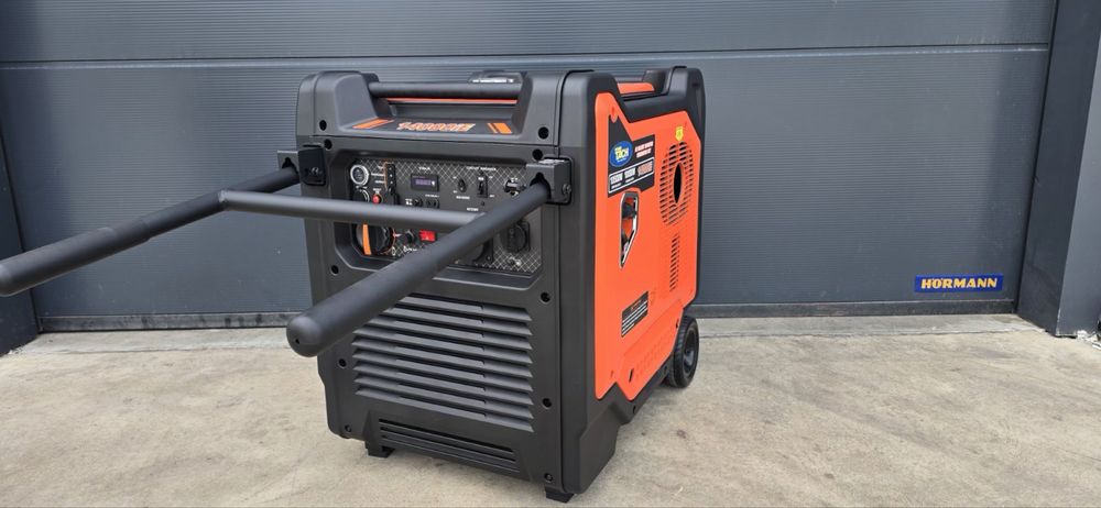 Комбиниран обезшумен инверторен генератор TACH 10500i LPG, 10 kW, бензин/газ, дистанционно, 230/400 V, 485 cc