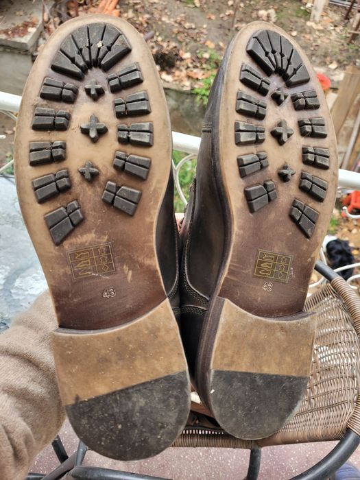 Ghete piele naturala, noi, mărimea 43