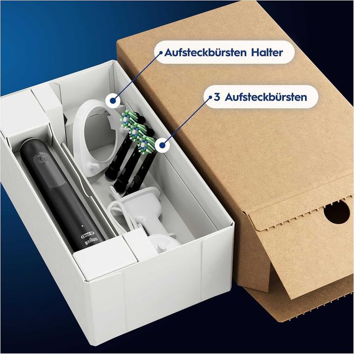 Електрическа четка за зъби Oral-B Pro Series 3, 3бр. Резервни Глави