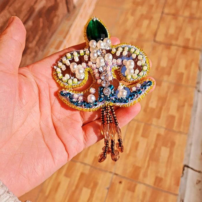 Этно брошь стиль