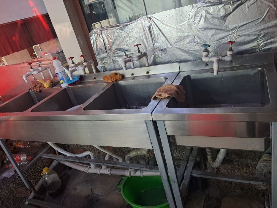 Мойка нержавейка 3талик 1талик