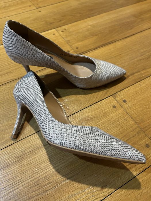 Pantofi din piele naturala, 38, Anna Cori.
