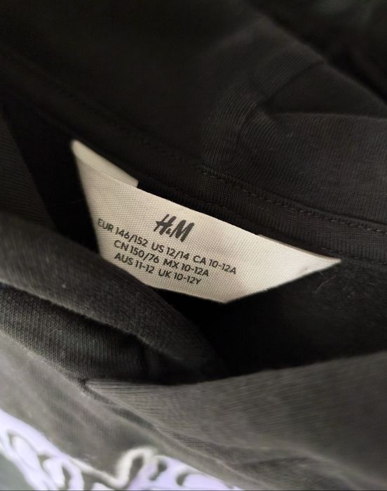 Hanorac H&M cu glugă pentru fete