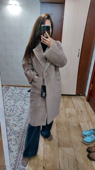 Пальто натуральное альпака