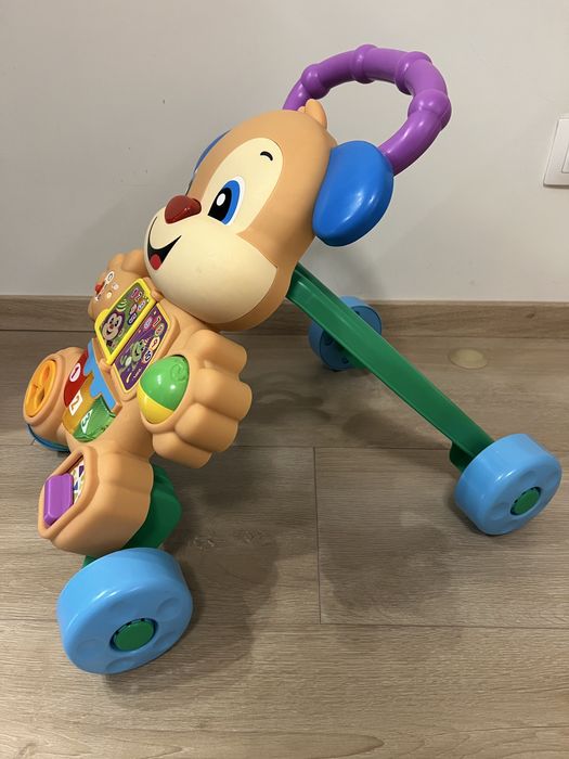 Fisher Price LAUGH & LEARN Проходилка кученце на български език