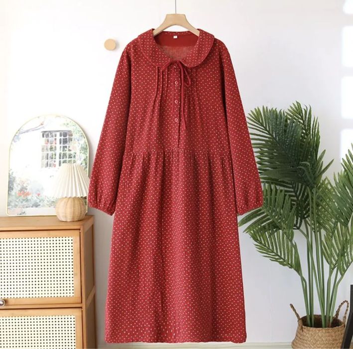 Платье/Платья/Муслин/Хлопок/Домашняя одежда