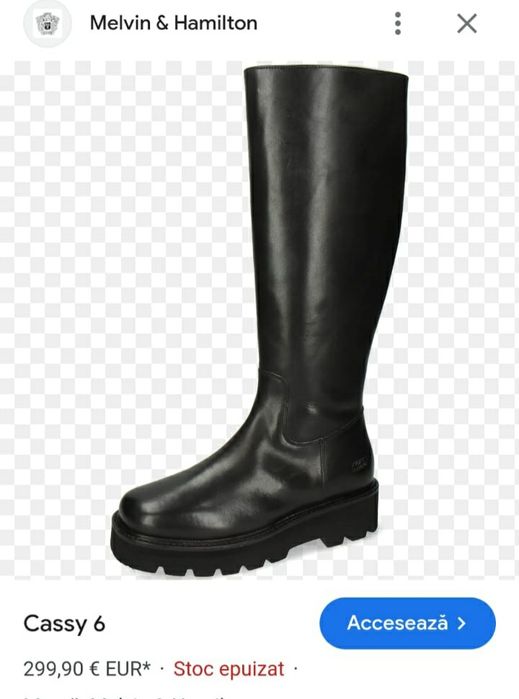 Cizme piele Melvin&Hamilton Cassy 6, 39