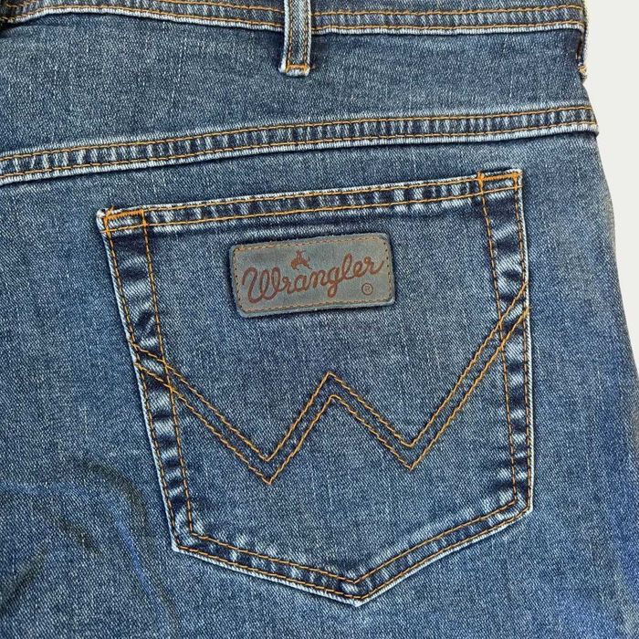 Wrangler багги дънки сини винтидж XL