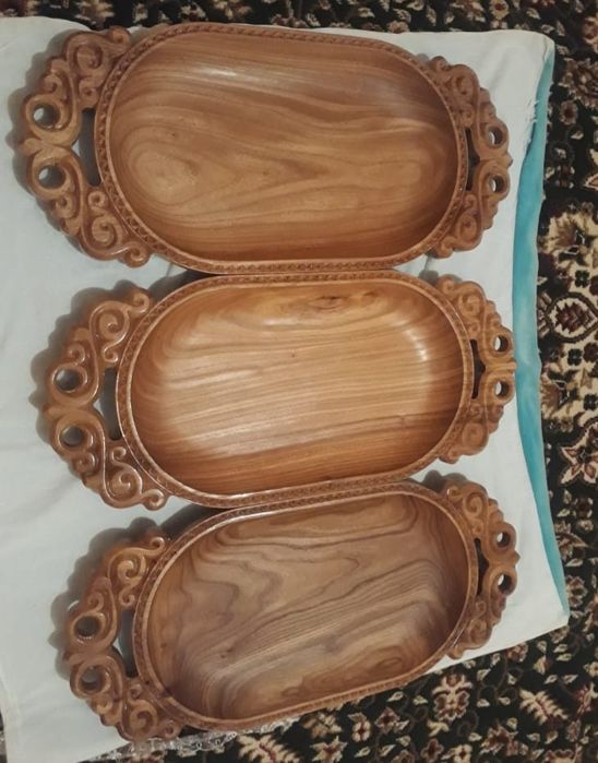 для беш Булаево Набор астау Ет Бас Домалақ табақ Овальный