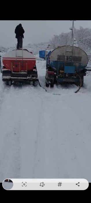 Водовоз до 9кубов чистая вода