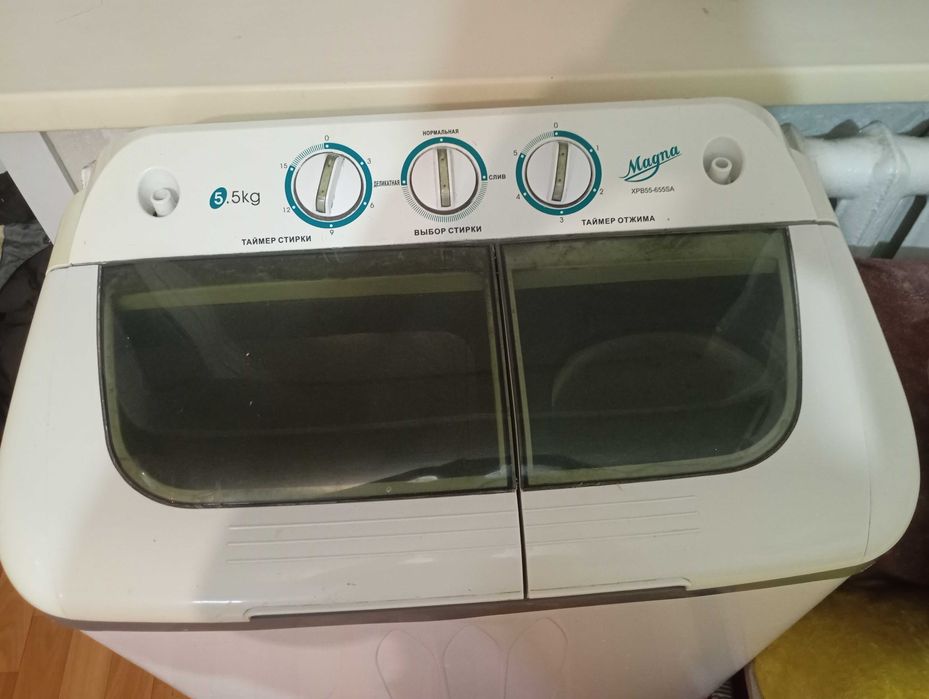 Стиральная машинка полуавтомат