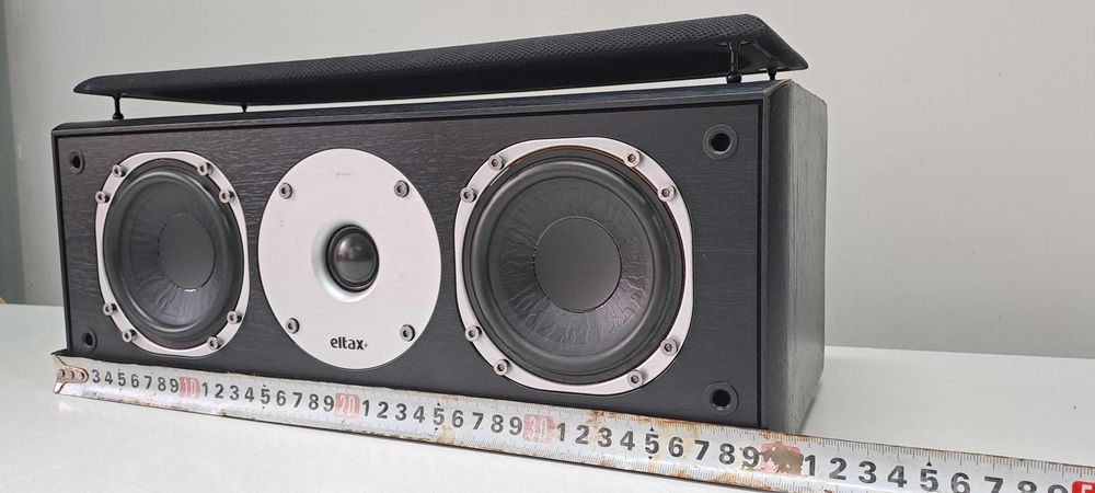 Eltax Boxa Center - 130W - Incinta Lemn - Centru Hi-Fi Raft compresie