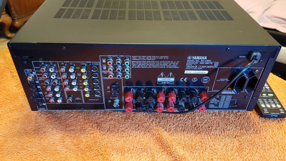 aparatura Yamaha RX-V800  RX-V550