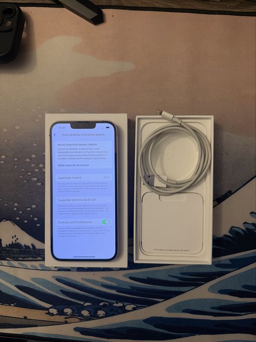 iPhone 13 128GB Impecabil. FULL BOX. 6 Huse Cadou