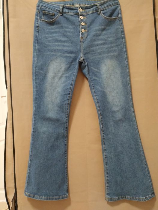 Дънки разкроени ХЛ