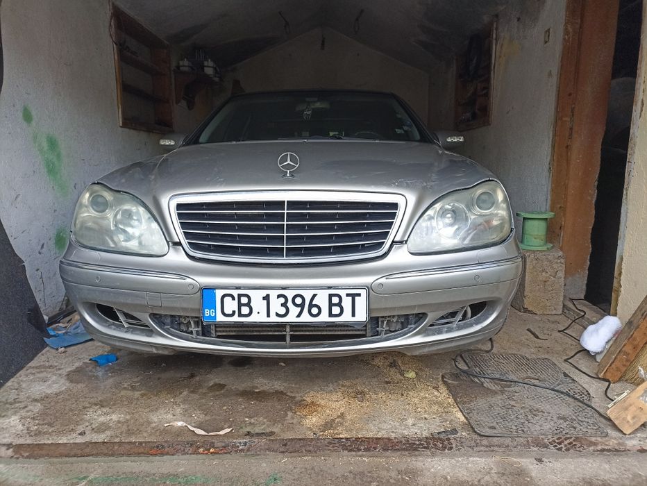Мерцедес S320 на части