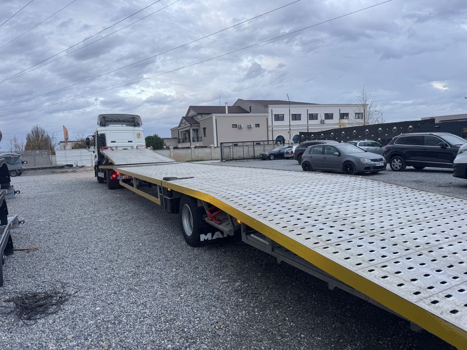Man TGL transportor / trailer/ 4 pozitii