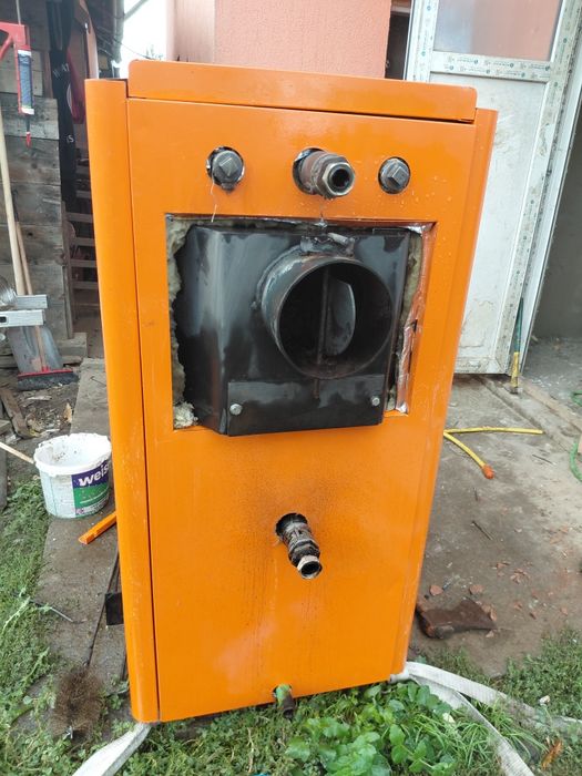 Centrala pe lemn Ferroli de 35 kw