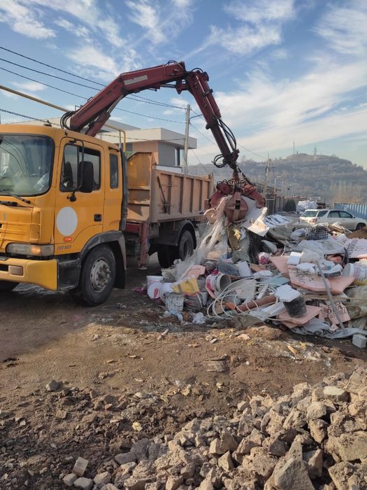 Вывоз мусора, грунта, деревьев