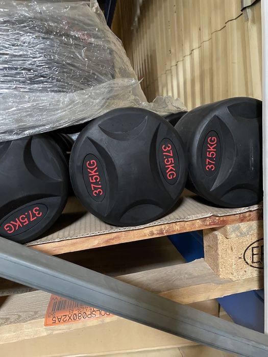 Set gantere 40-50 kg cauciuc /Poliuretan