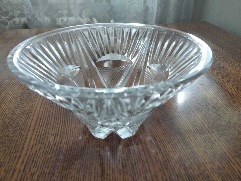Вазочка хрустальная,салатница,СССР
