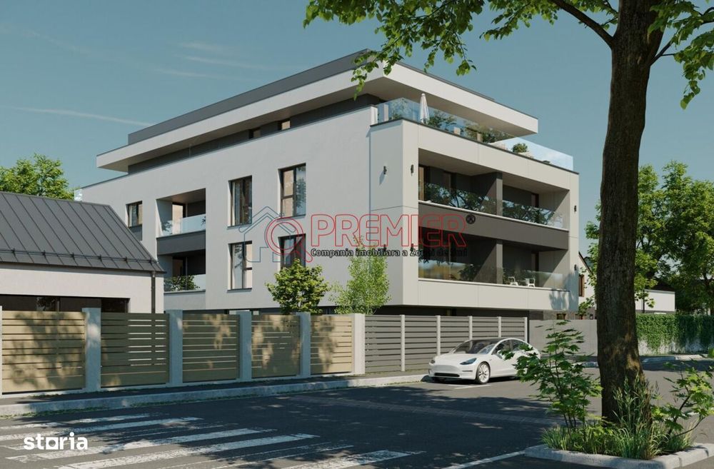 Apartament 2 camere 59 mp + curte proprie 74,5 mp I Bloc Nou I