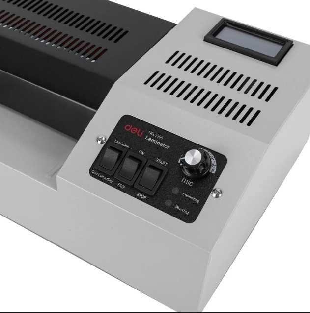 Ламинатор DELI E3895 A3 серый Оригинал !!!