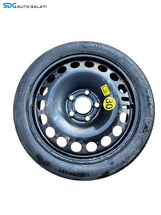 Roata Janta Tabla Rezerva Slim 5x110 T115 70 16 R16 Opel Astra G 1998 - 2004 Cod 2160132 13205892 [B4196]