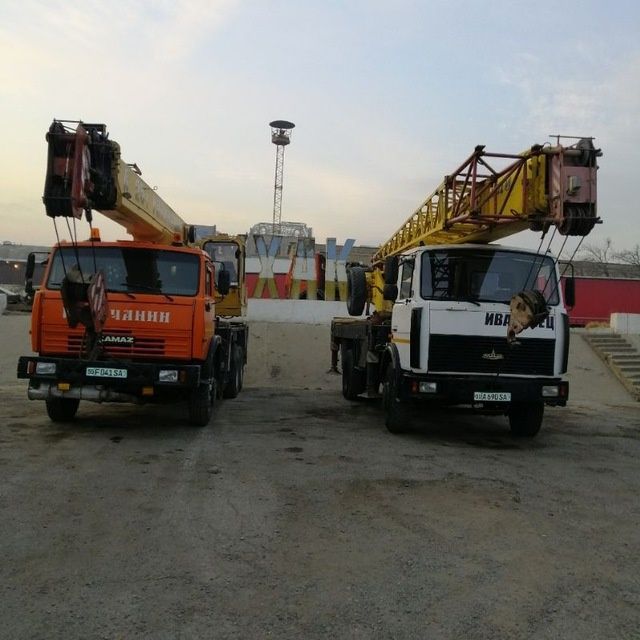 Avtokran Xizmati 30ton 43metr 25t 28m 25t 22m 20t 21m 16t 18m