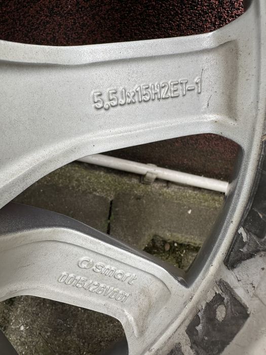 Roti jante 3x112 15,smart fortwo anvelope vara
