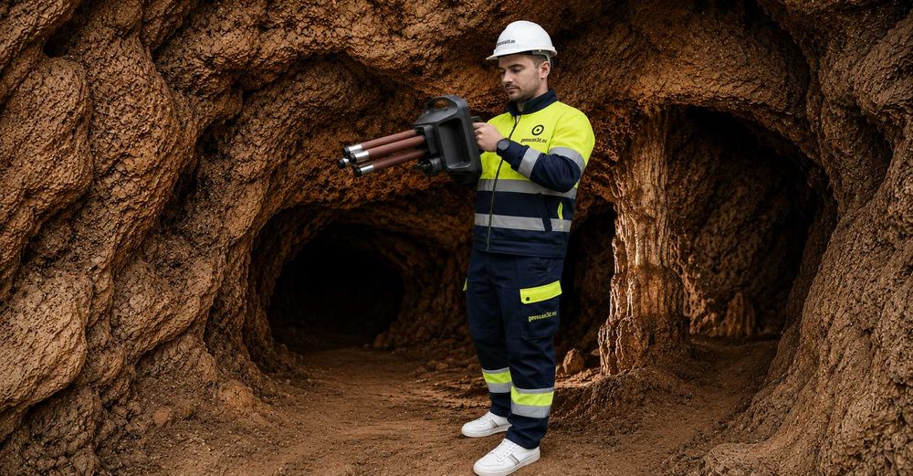 GPR сканиране на подземна комуникация до 40 метра дълбочина